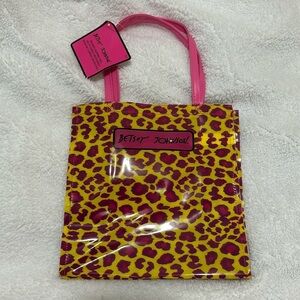 Betsey Johnson Mini Plastic Reusable Shopping Bag